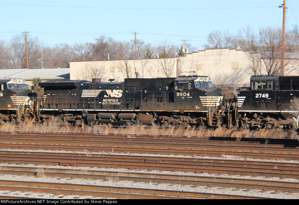 NS 9904 stored at Roanoke Virginia